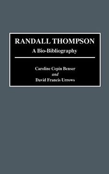 portada Randall Thompson: A Bio-Bibliography (en Inglés)