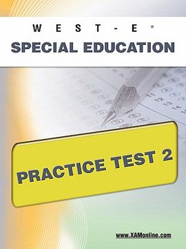portada west-e special education practice test 2 (en Inglés)