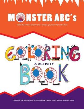 portada Monster ABC's Coloring Book: Trace - Color - Create (en Inglés)