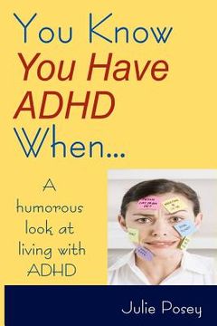 portada you know you have adhd when... (en Inglés)