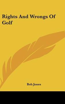 portada rights and wrongs of golf