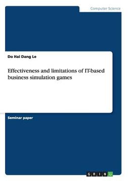 portada Effectiveness and limitations of IT-based business simulation games 