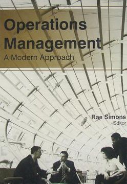 portada operations management: a modern approach (en Inglés)
