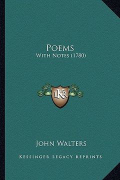 portada poems: with notes (1780) (en Inglés)