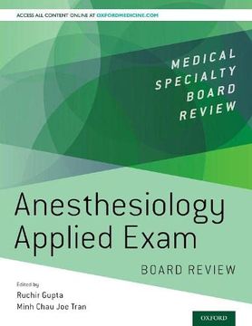 portada Anesthesiology Applied Exam Board Review (Medical Specialty Board Review) (en Inglés)