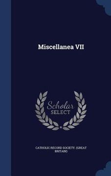 portada Miscellanea VII