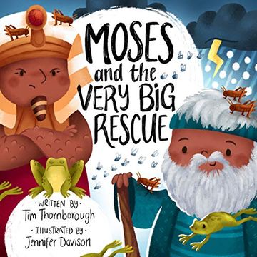 portada Moses and the Very big Rescue (Very Best Bible Stories) (en Inglés)