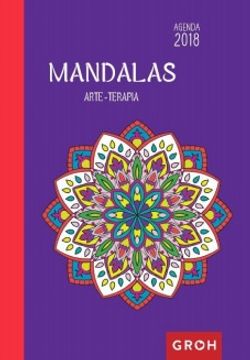 portada Agenda Mandalas Colorear 2018