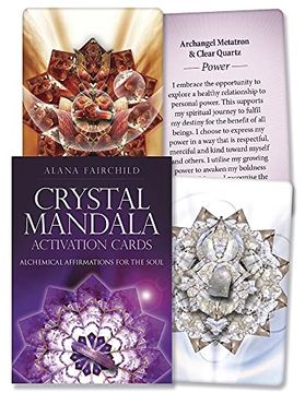 portada Crystal Mandala Activation Cards: Alchemical Affirmations for the Soul (en Inglés)
