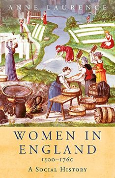 portada Women in England 1500-1760 (en Inglés)