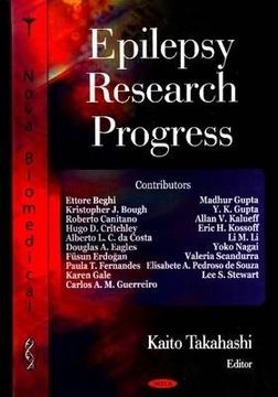 portada epilepsy research progress (en Inglés)