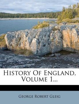 portada history of england, volume 1... (in English)