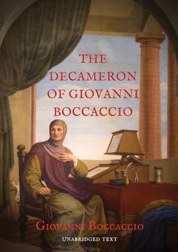 portada The Decameron of Giovanni Boccaccio: A collection of novellas by the 14th-century Italian author Giovanni Boccaccio (1313-1375) structured as a frame 