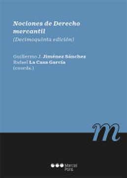 portada Nociones de Derecho Mercantil 15ª ed (in Spanish)