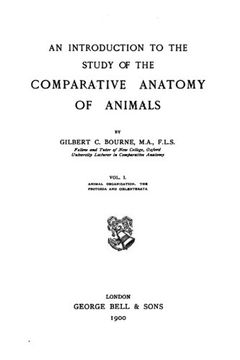 portada An Introduction to the Study of the Comparative Anatomy of Animals