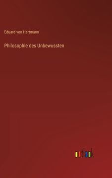 portada Philosophie des Unbewussten (in German)