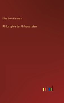 portada Philosophie des Unbewussten (en Alemán)