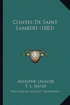 portada Contes De Saint Lambert (1883) (en Francés)