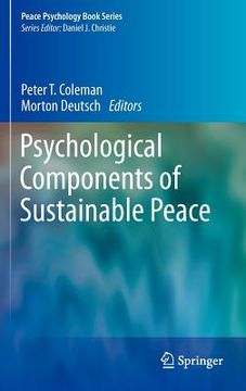 portada psychological components of sustainable peace (en Inglés)