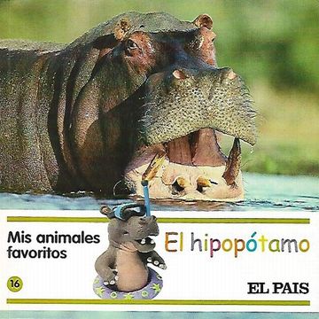 portada Mis Animales Favoritos, 16: El Hipopótamo