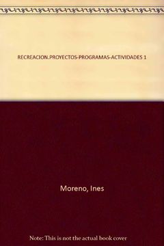 portada Recreacion. Proyectos-Programas-Actividades 1 (in Spanish)