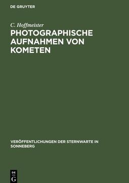 portada Photographische Aufnahmen von Kometen (in German)