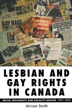 portada lesbian & gay rights in canada (en Inglés)