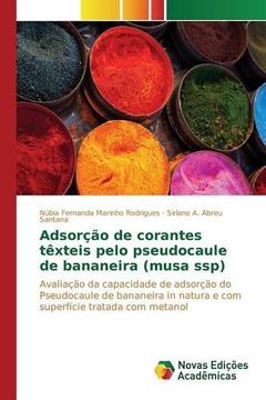 portada Adsorção de corantes têxteis pelo pseudocaule de bananeira (musa ssp)