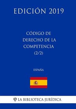 portada Código de Derecho de la Competencia (2/2) (España) (Edición 2019)