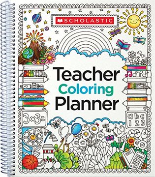 portada Teacher Coloring Planner