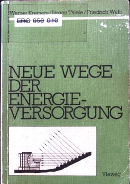 portada Neue Wege der Energieversorgung. (in German)