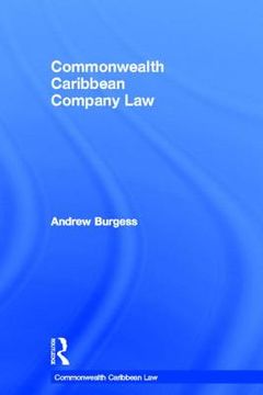 portada commonwealth caribbean company law (en Inglés)