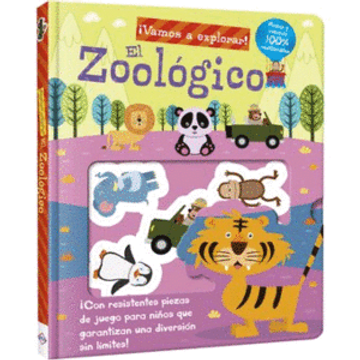 portada Vaos a Explorar el Zoologico (in Spanish)