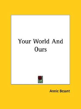 portada your world and ours