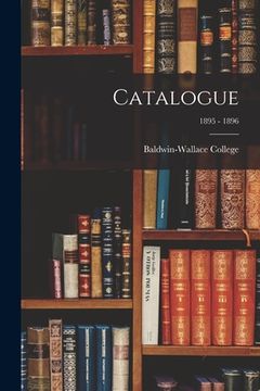 portada Catalogue; 1895 - 1896 (en Inglés)