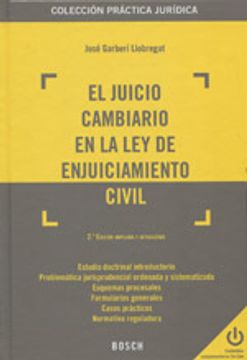 portada El Juicio Cambiario En La Ley De Enjuiciamiento Civil (Práctica jurídica) (in Spanish)