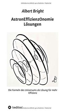 portada Astroneffizienzonomie: Die Formeln der Astronomie als Lösung für Mehr Effizienz (en Alemán)