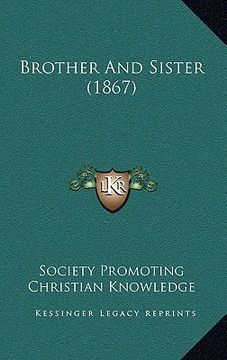 portada brother and sister (1867) (en Inglés)