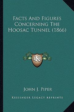 portada facts and figures concerning the hoosac tunnel (1866) (en Inglés)