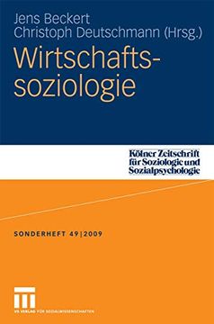 portada Wirtschaftssoziologie (en Alemán)
