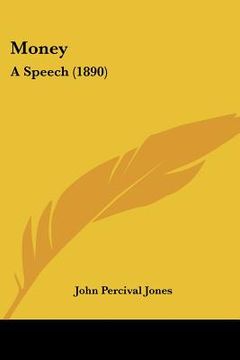 portada money: a speech (1890) (en Inglés)