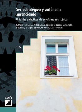 portada Ser Estratégico Y Autónomo Aprendiendo: 155 (Grao - Castellano) (in Spanish)