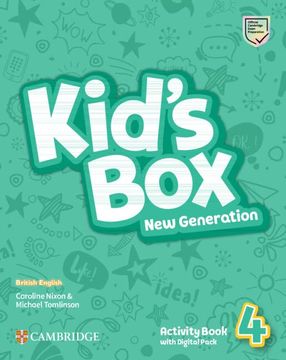 portada Kid's Box New Generation Level 4 Activity Book with Digital Pack British English (en Inglés)
