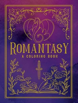 portada Romantasy: A Coloring Book (in English)