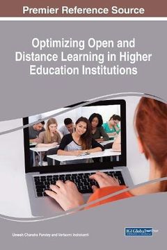 portada Optimizing Open and Distance Learning in Higher Education Institutions (Advances in Educational Technologies and Instructional Design)