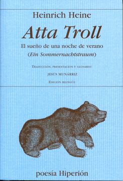 portada Atta Troll: El Sueño de una Noche de Verano (Ed. Bilingue) (in Spanish)