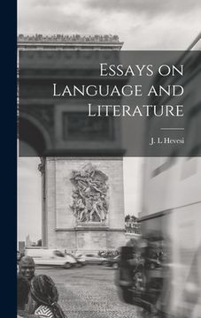 portada Essays on Language and Literature (en Inglés)