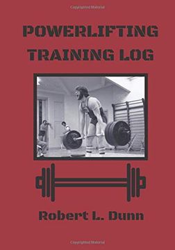 portada Powerlifting Training log (in English)