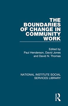 portada The Boundaries of Change in Community Work (National Institute Social Services Library) (in English)