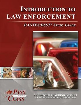 portada Introduction to Law Enforcement Dsst / Dantes Test Study Guide (en Inglés)